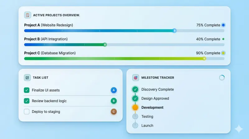 Agency Project Dashboard
