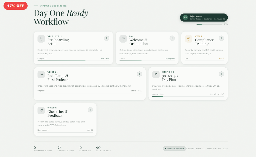 Bento-Shift · HR Onboarding