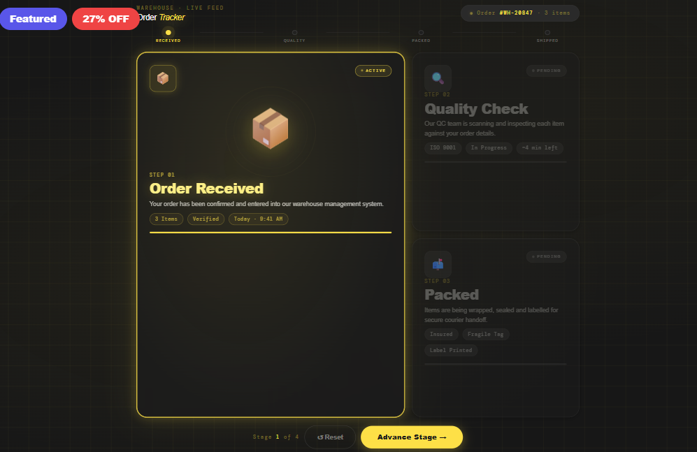 Bento Order Tracker