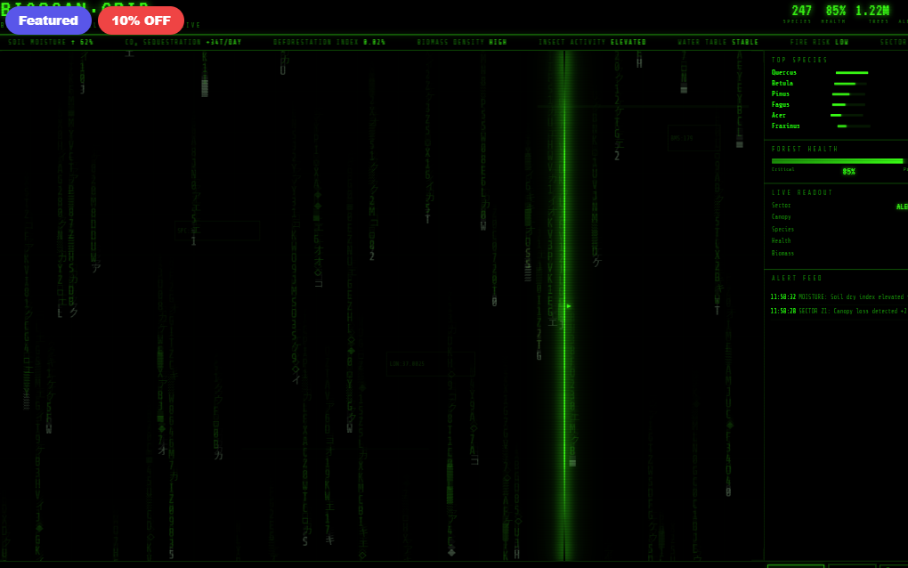 BIOSCAN·GRID — Biodiversity Scanner