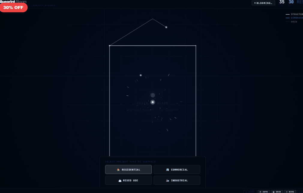 Blueprint Bloom — Project Kickoff