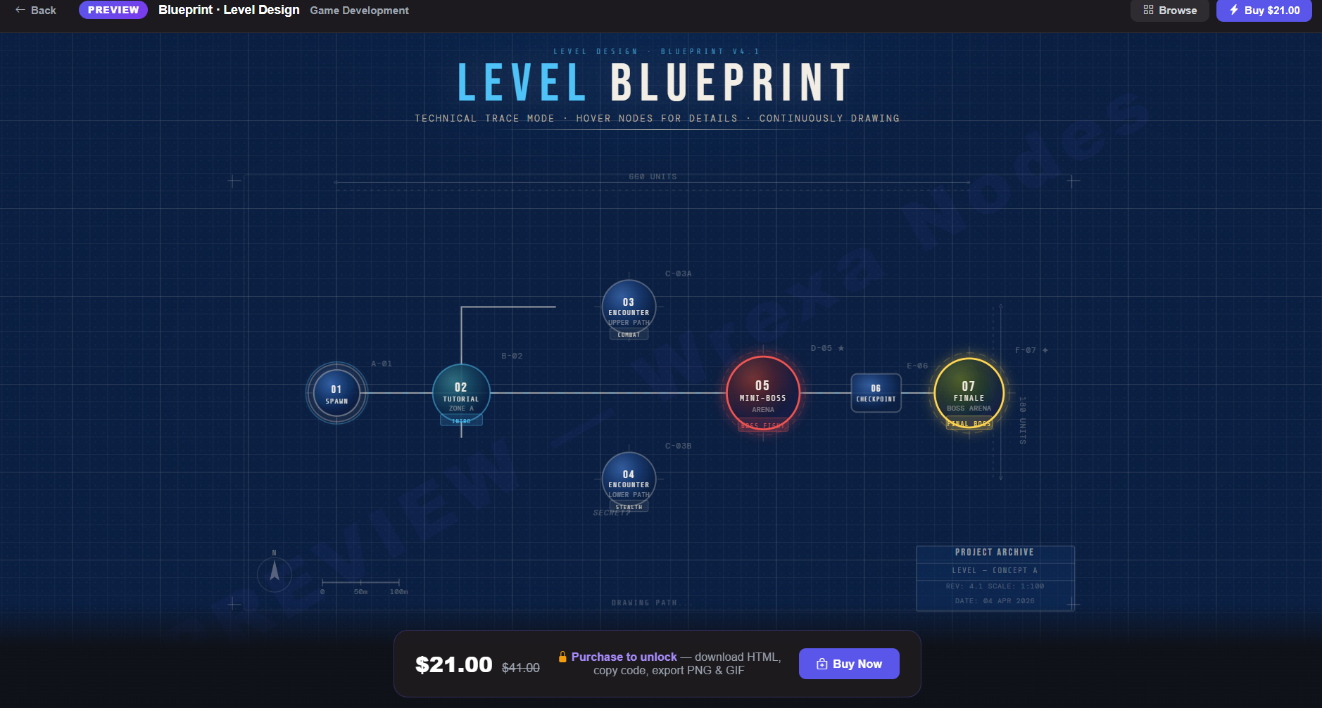 Blueprint · Level Design