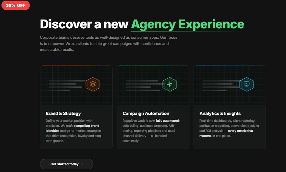 Agency Experience Cards