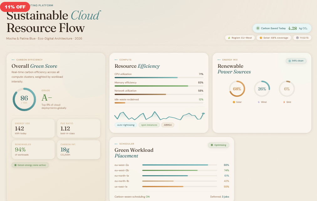 Eco-Digital · Sustainable Cloud Flow