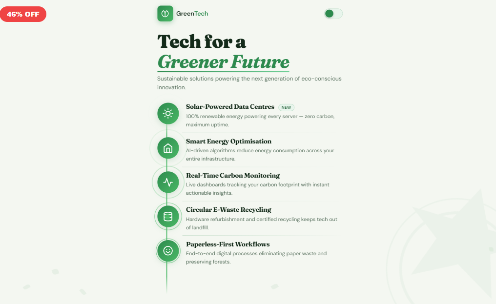 Tech for a Greener Future
