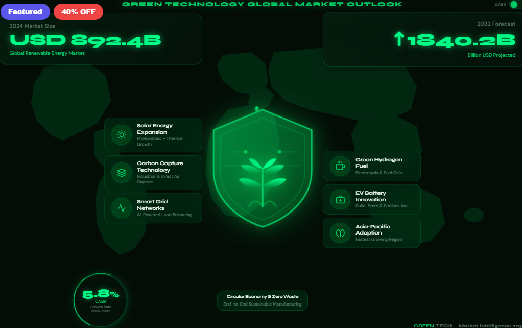 Green Tech Market 2032