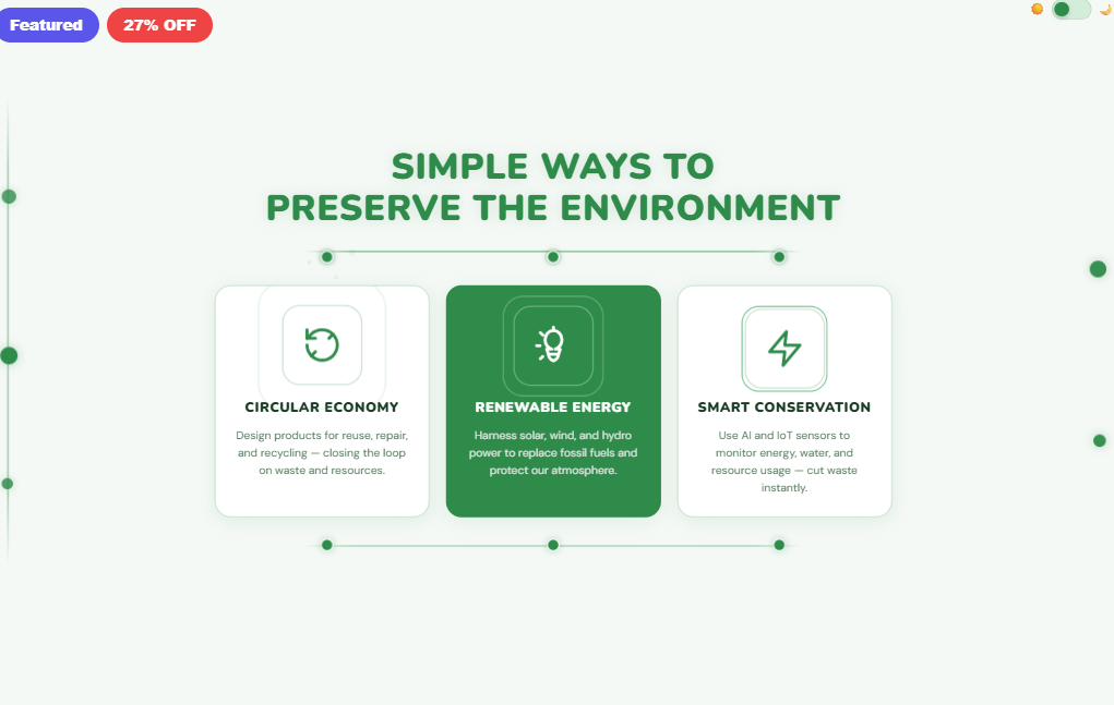 Preserve the Environment