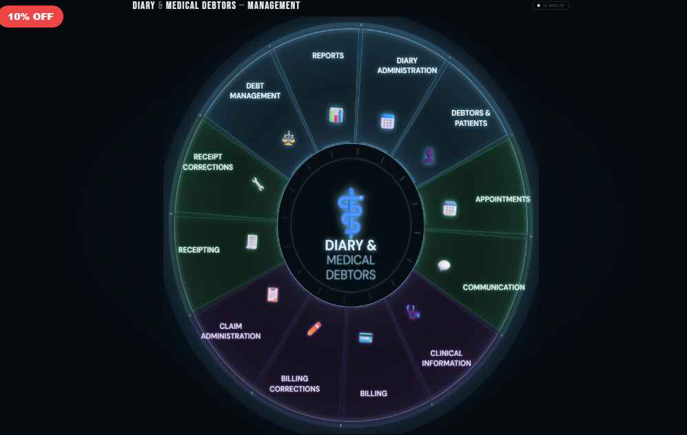 Diary & Medical Debtors Management