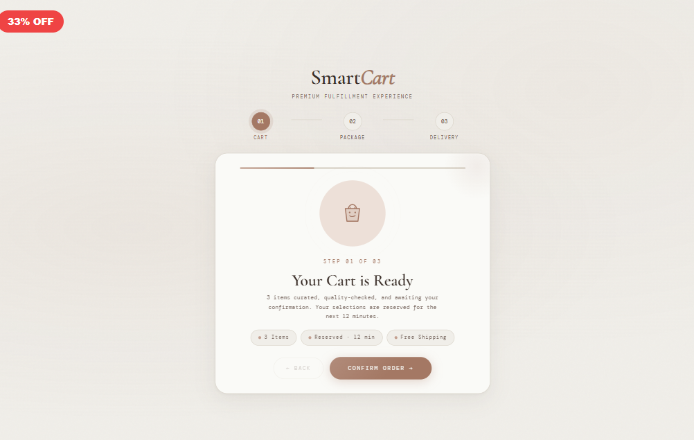 Smart Cart — Fulfillment Flow