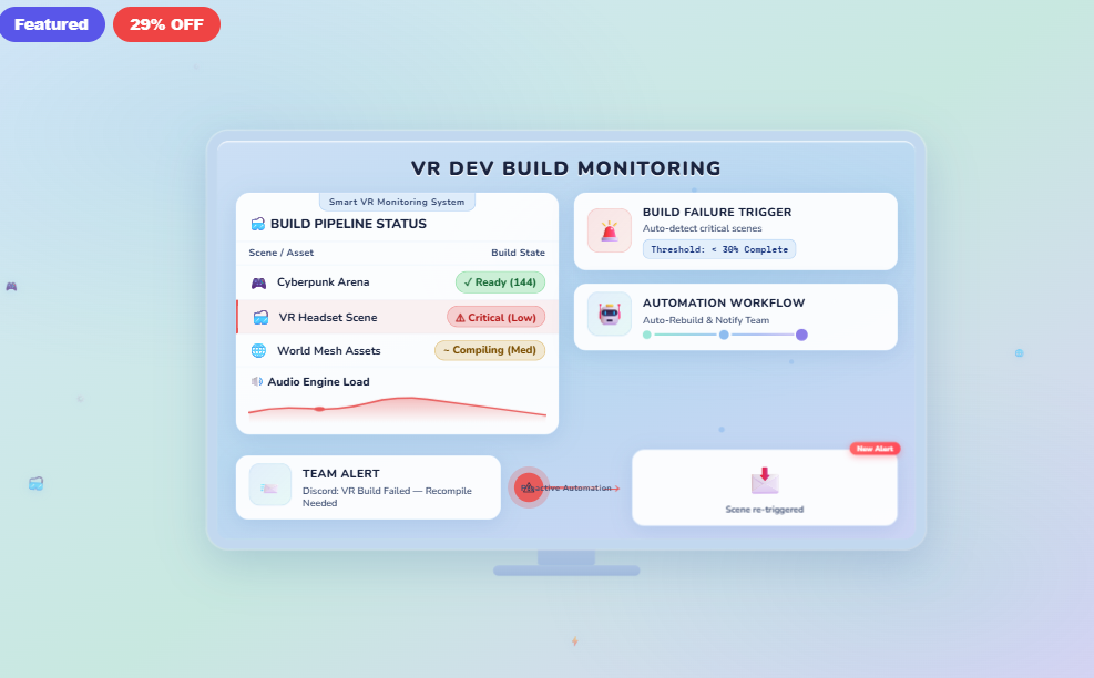 VR Build Monitor Pro